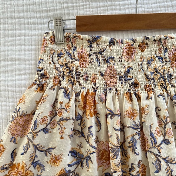 Joie Floral Mini Skirt Sz M New - Picture 7 of 7